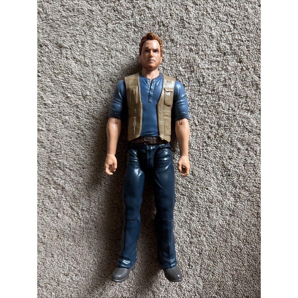 Jurassic World Park "Owen Grady" 12" Action Figure (Chris Pratt) (2017, Mattel)